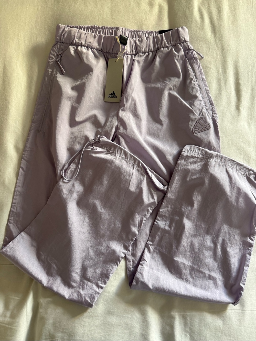 Adidas women’s Lavender Track Pants